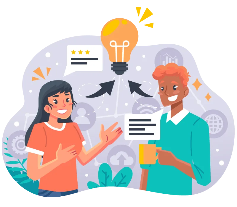Illustration representing SARA Tech's projects