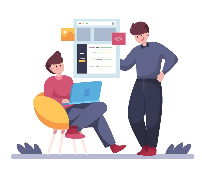 Illustration representing SARA Tech's software services